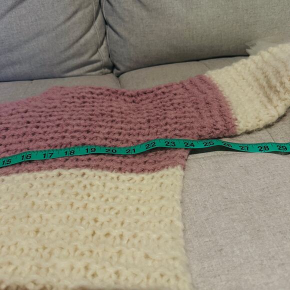 Apiece Apart Alpaca Sweater Size Med Chunky Pullover Soft Plush Knit Boat Neck - Picture 6 of 11